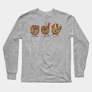 Plymouth Rock, Paper, Turkey Long Sleeve T-Shirt